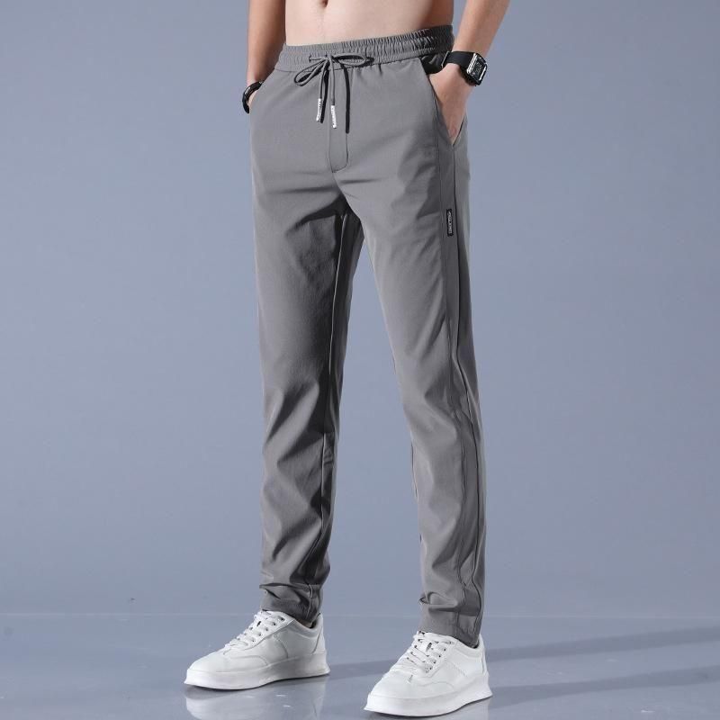 Pack of 2 Men’s Lycra Stretchable Track Pants | Quick-Dry, Regular Fit with Drawstring | Perfect for Sports, Gym & Everyday Casual Wear