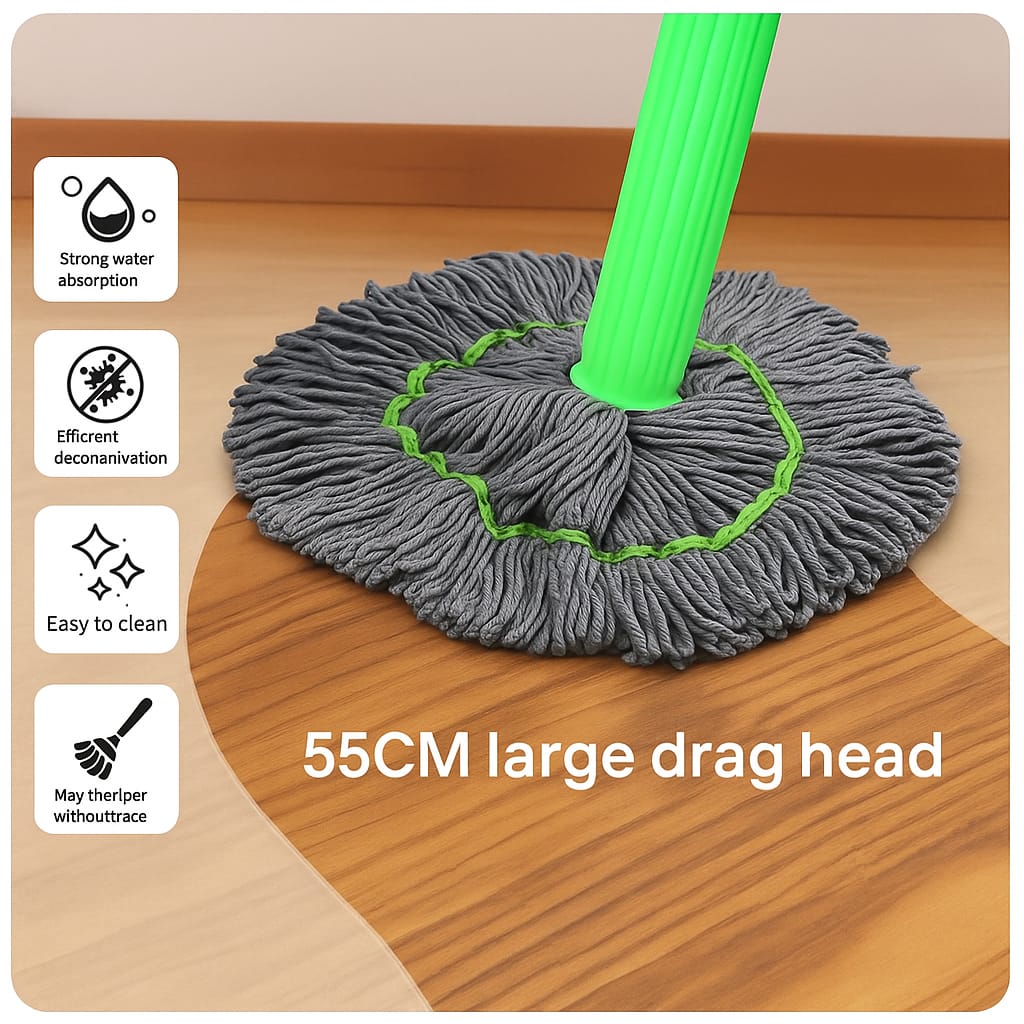Self Twisting Water Rotating Mop