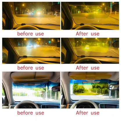 Car Anti-Glare Sun Visor – Day & Night HD Driving Shield