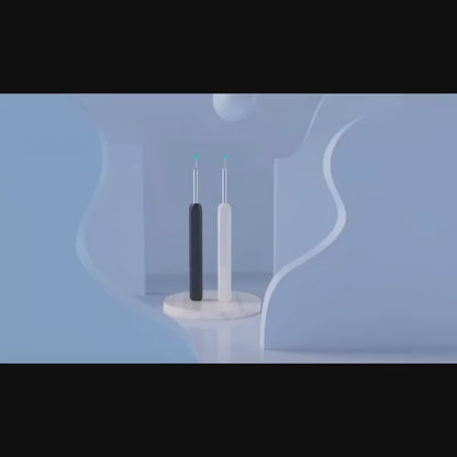 Smart Visual Ear Wax Cleaner with WiFi Otoscope | HD Camera, 6 Silicone Tips, 8-in-1 Ear Cleaning Kit, Type-C Rechargeable – Compatible with Android & iOS